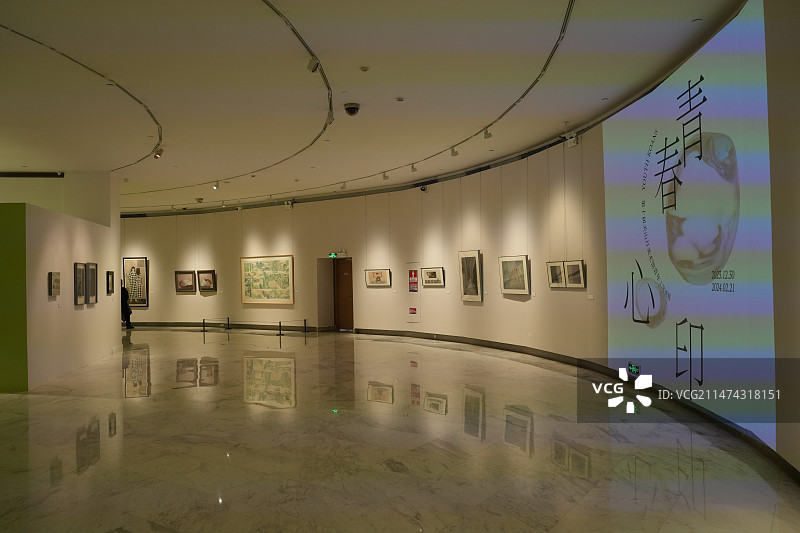 深圳关山月美术馆室内图片素材