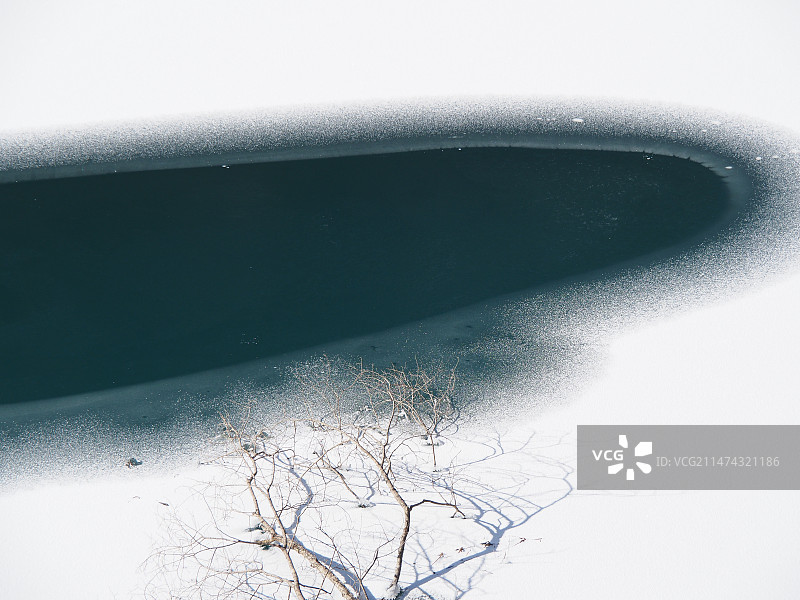 九寨沟天鹅海图片素材