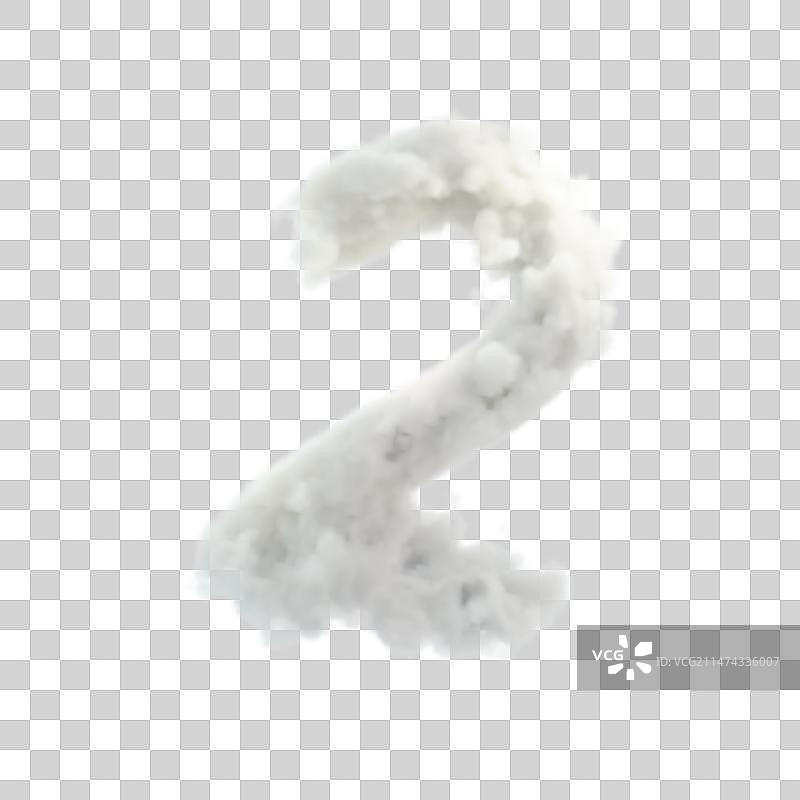 3D立体天空云朵数字免抠透明底素材图片素材