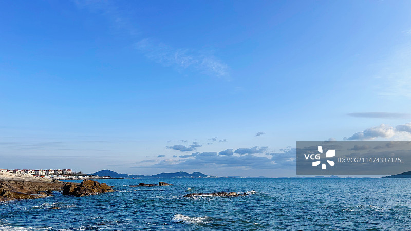 治愈系海景图片素材