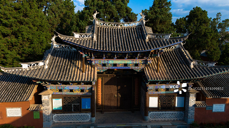 巍山古城文庙图片素材