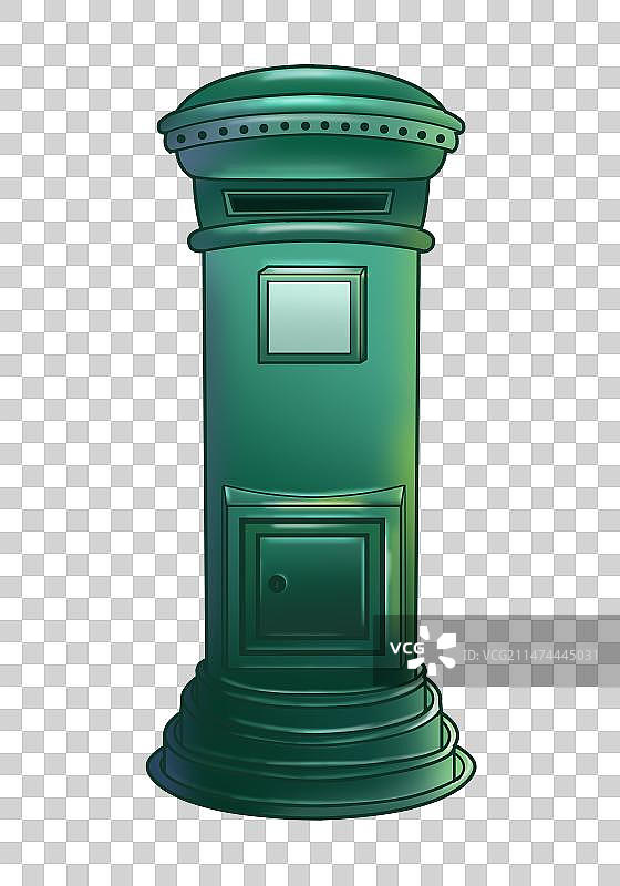 邮局邮筒图片素材