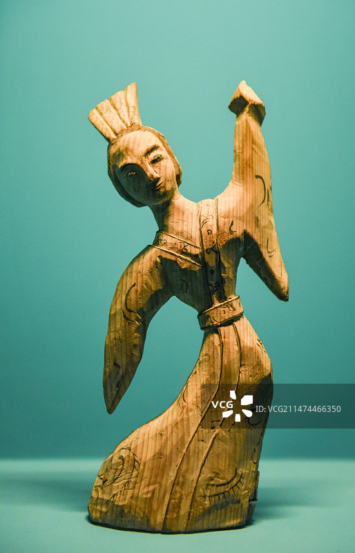 南北朝木舞俑青海省博物馆藏图片素材