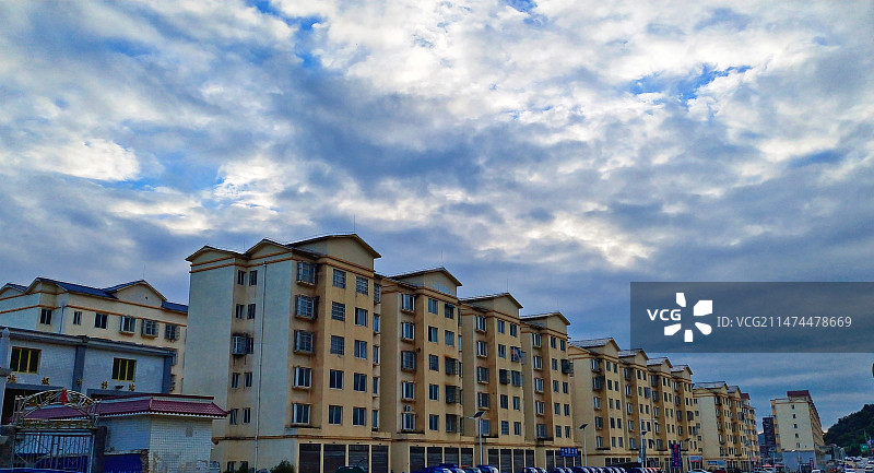 威宁县小屯廉租房建筑风光图片素材