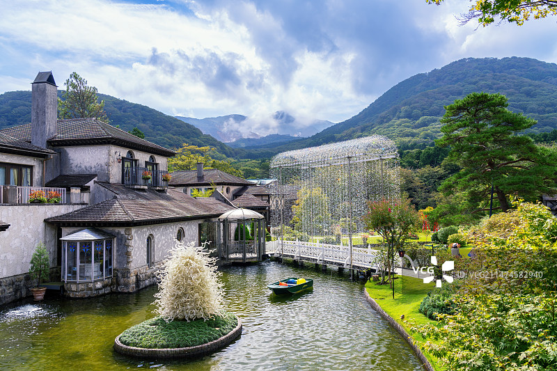 箱根玻璃之森美术馆图片素材