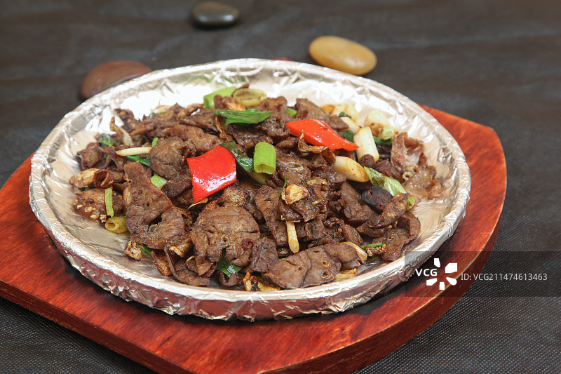 小炒肺叶图片素材