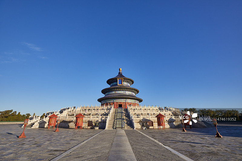 北京天坛祈年殿图片素材