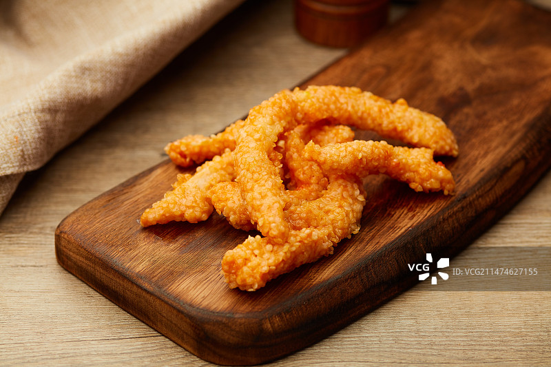 雪花鸡柳图片素材