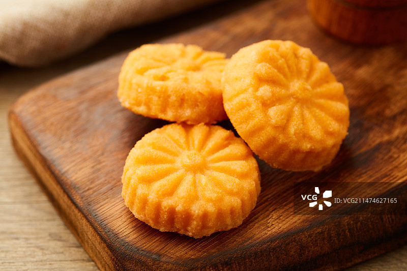 南瓜饼图片素材