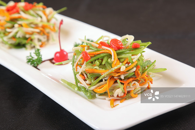 捞拌什锦图片素材