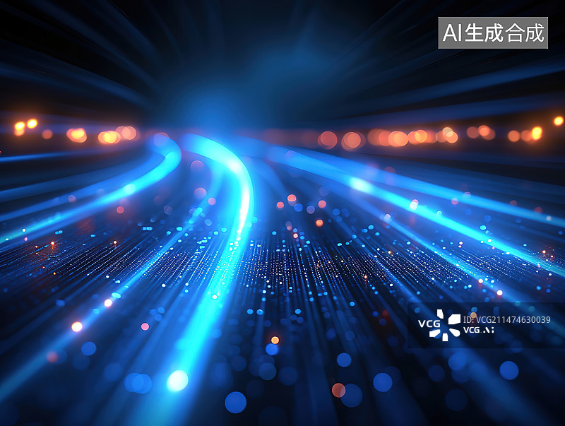 【AI数字艺术】抽象道路图片素材