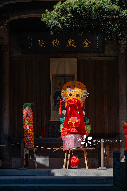 非遗板龙灯图片素材