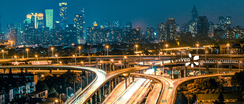 南京双桥门立交图片素材