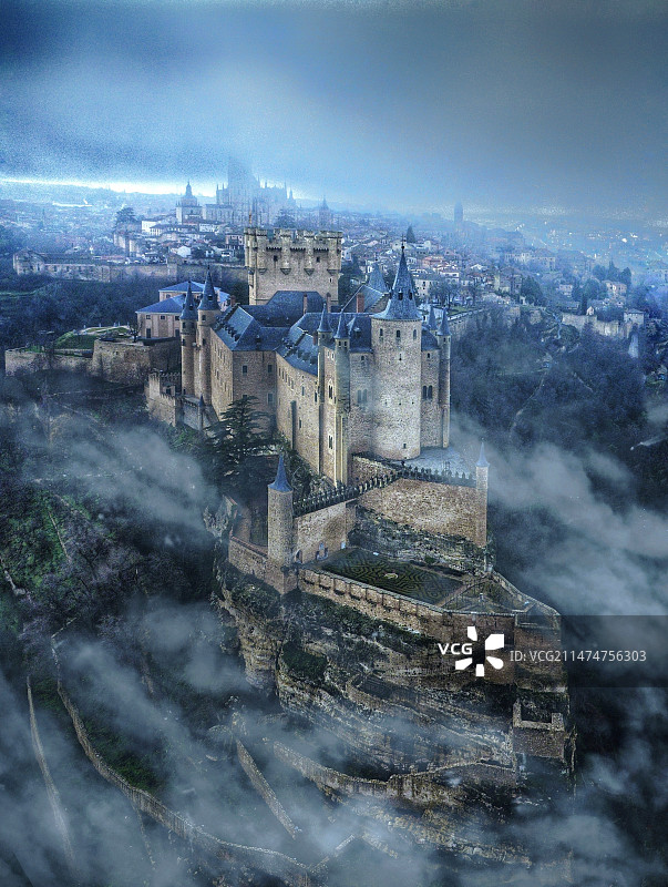 Alcazar de Segovia图片素材