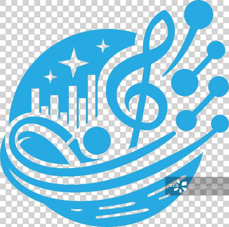 音乐商店Logo模板图片素材