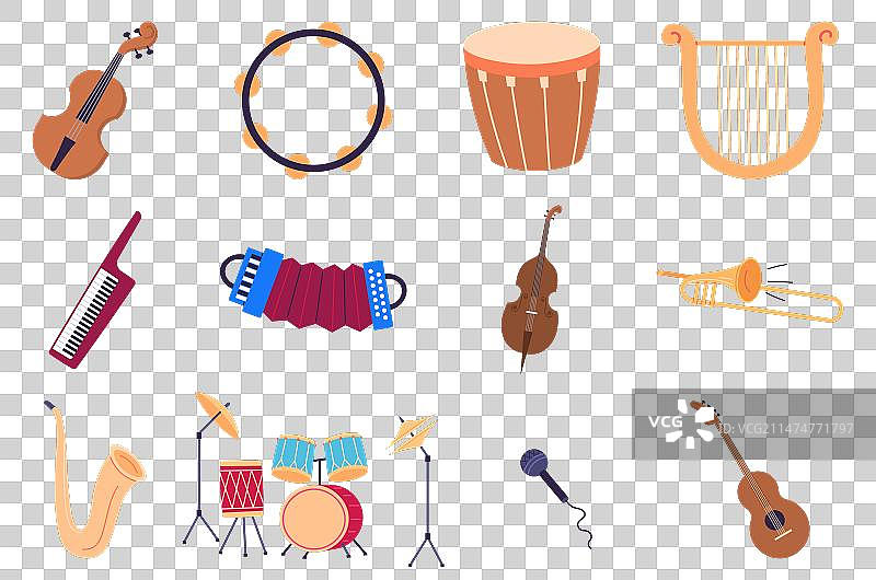 乐器交响乐队图片素材