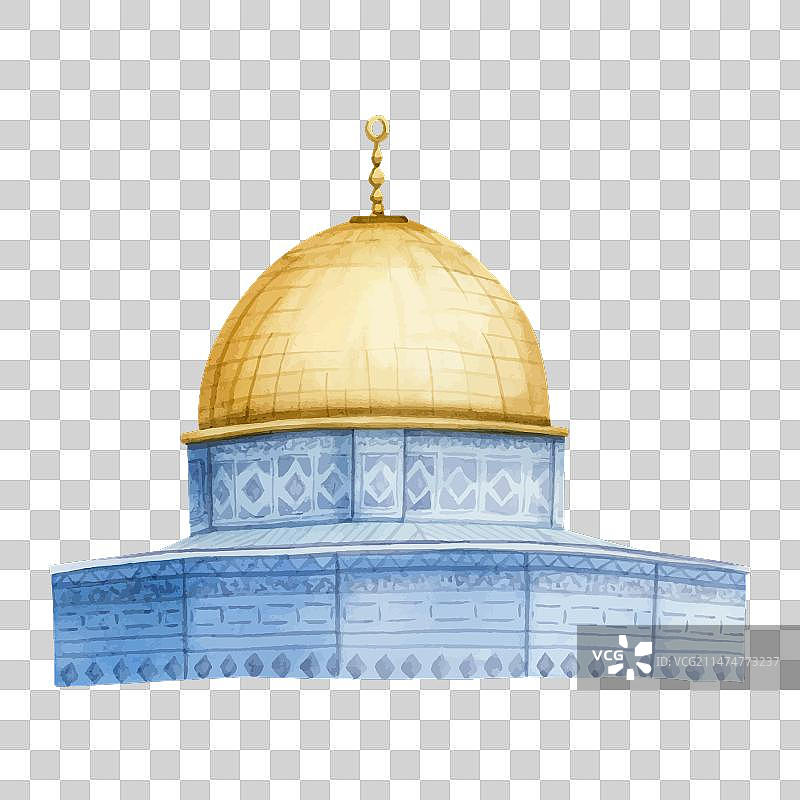 耶路撒冷圆顶清真寺图片素材
