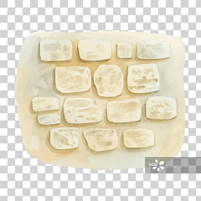 米色耶路撒冷石墙碎片（西墙）图片素材