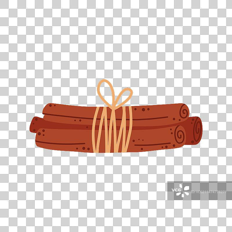 肉桂棒卷亚洲印度尼西亚香料图片素材