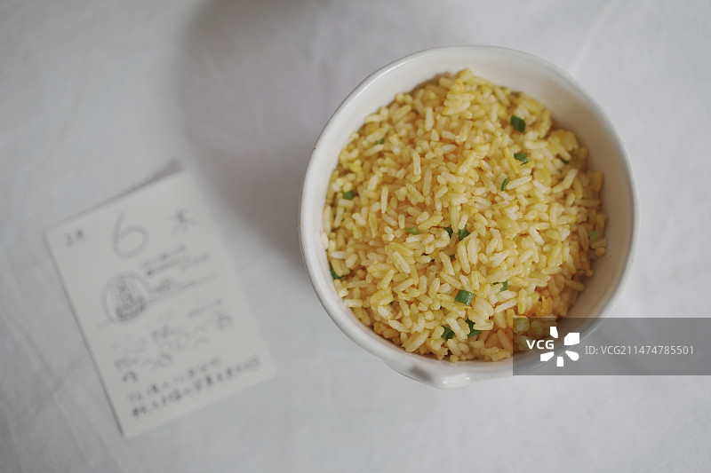 黄金蛋炒饭图片素材