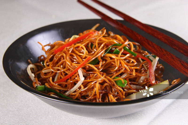 酱油炒面图片素材