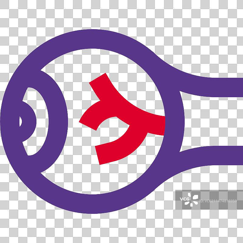 双侧球形器官眼球图片素材