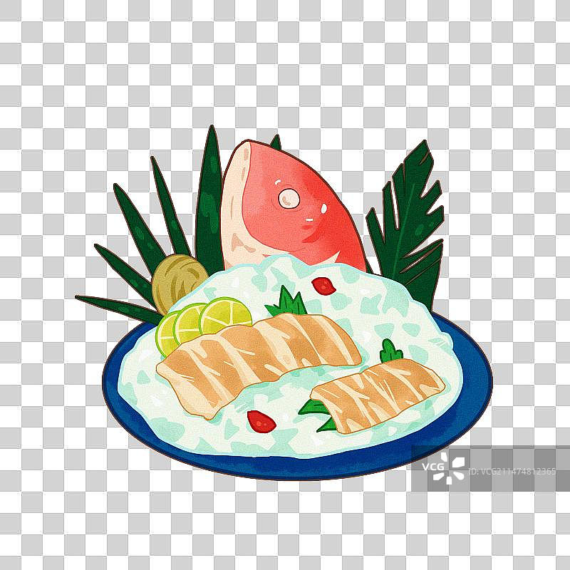 象拔蚌海鲜刺身美食元素图片素材