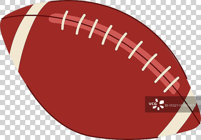 橄榄球美式足球卡通形象图片素材