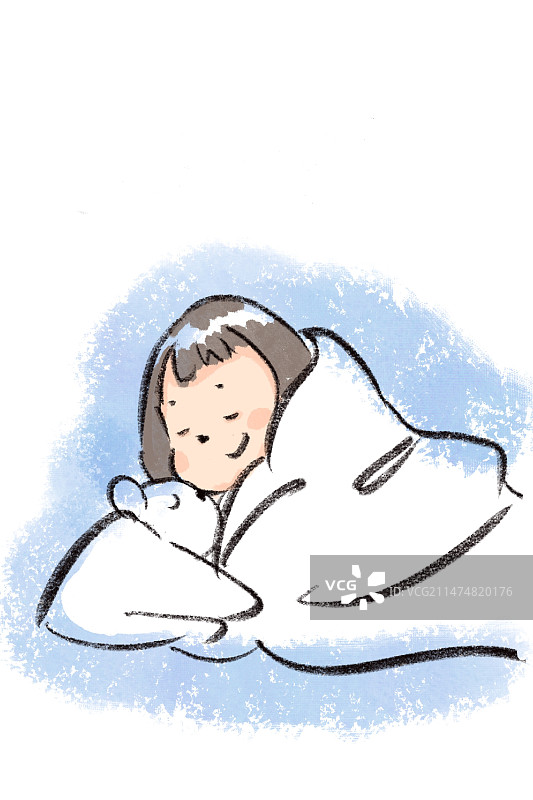 治愈插画图片素材