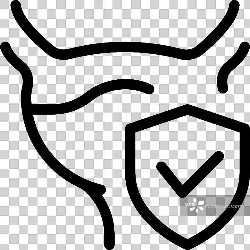 免受感染的胆囊图片素材