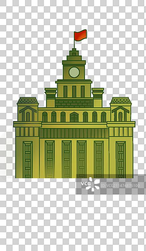 上海建筑海关大楼免抠素材图片素材