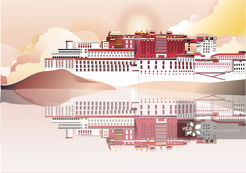 布达拉宫图片素材