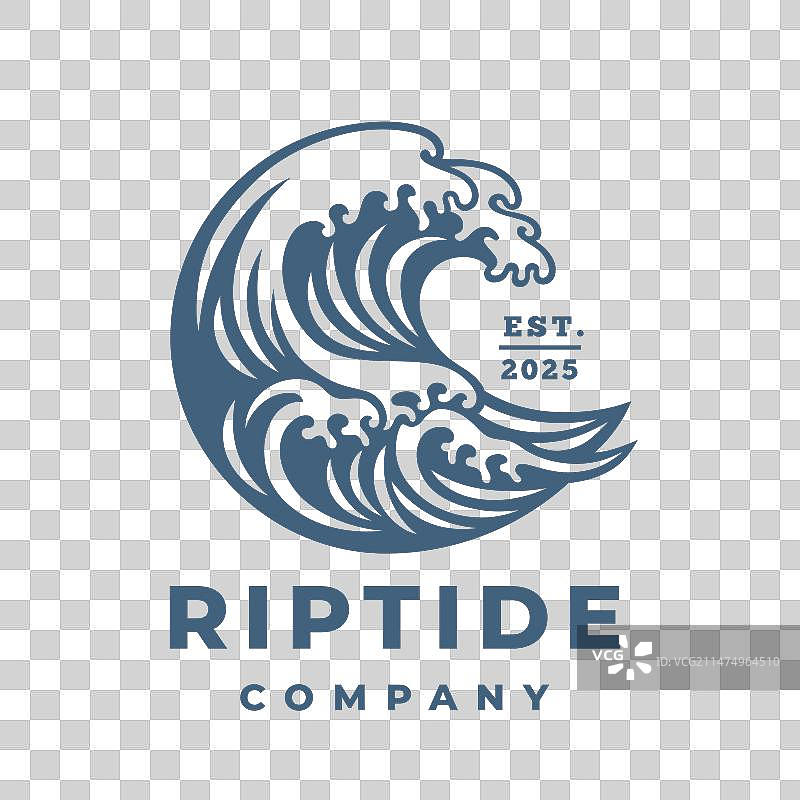 海浪logo图片素材