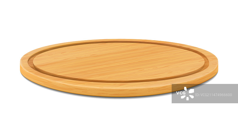 圆形山毛榉木砧板图片素材