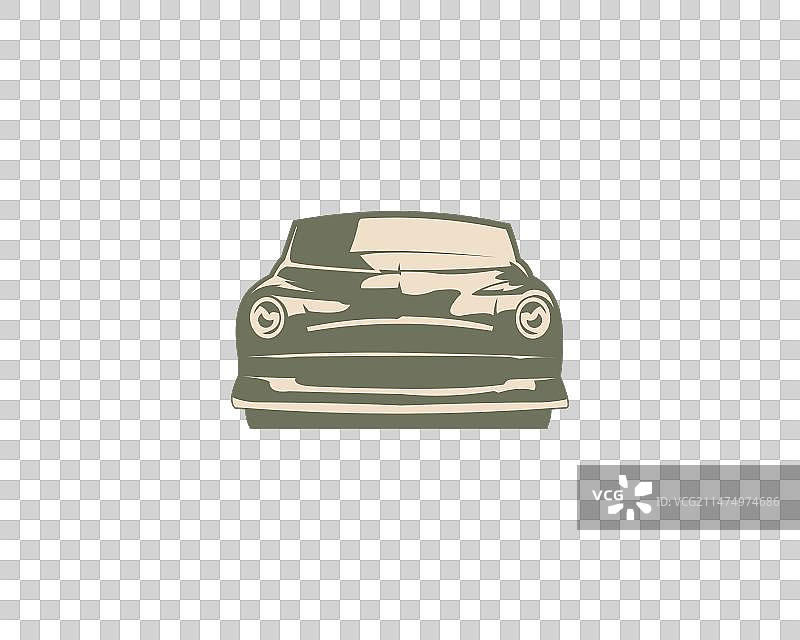 1932年老式汽车轮廓设计图片素材