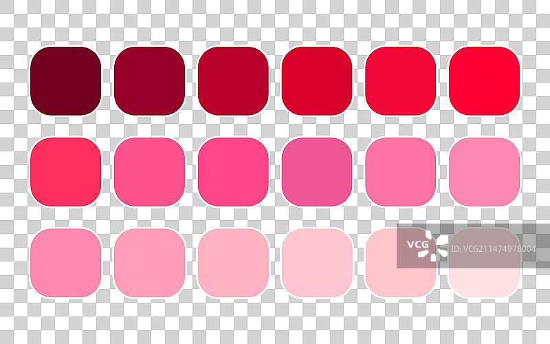 粉色渐变色调合集图片素材