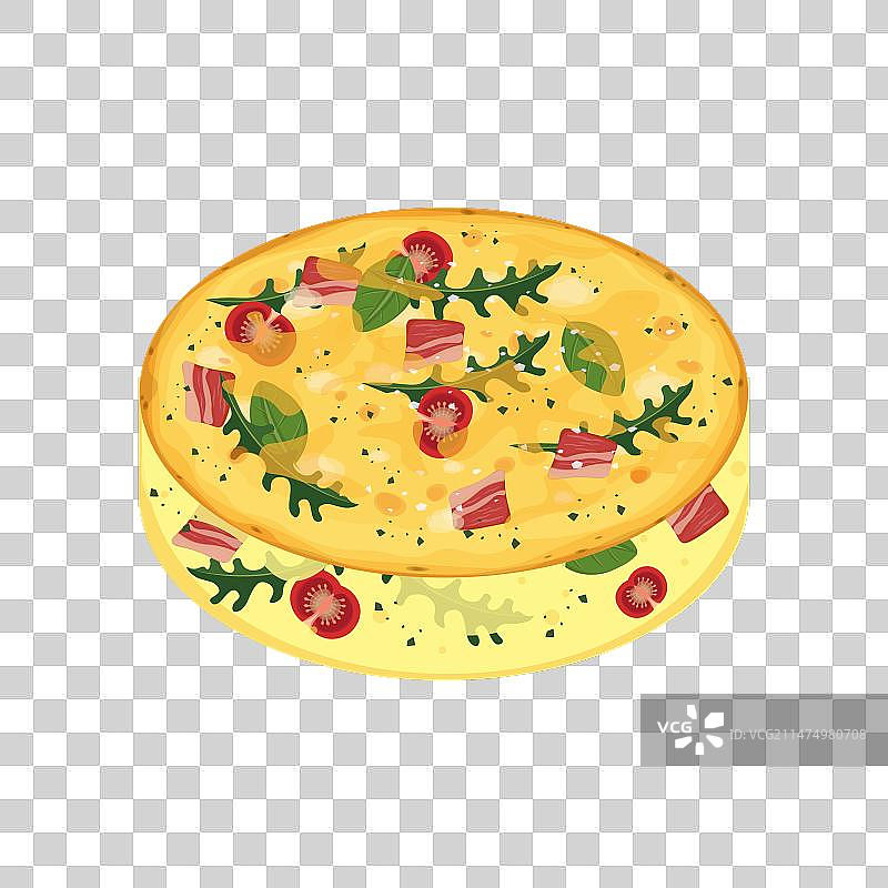 意式烘蛋图片素材