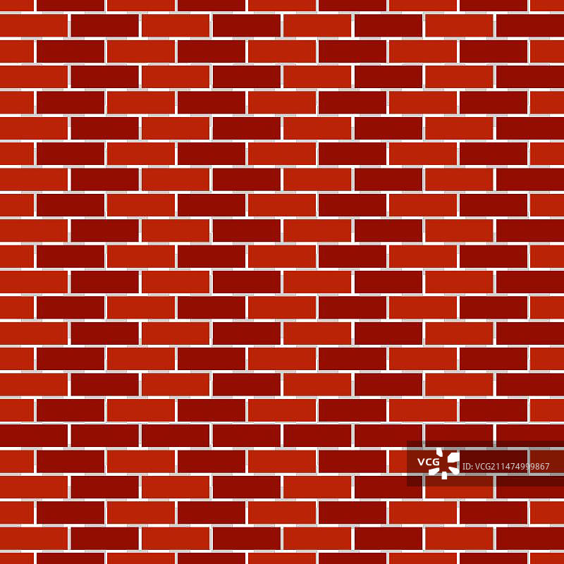 红色砖墙无缝图案图片素材