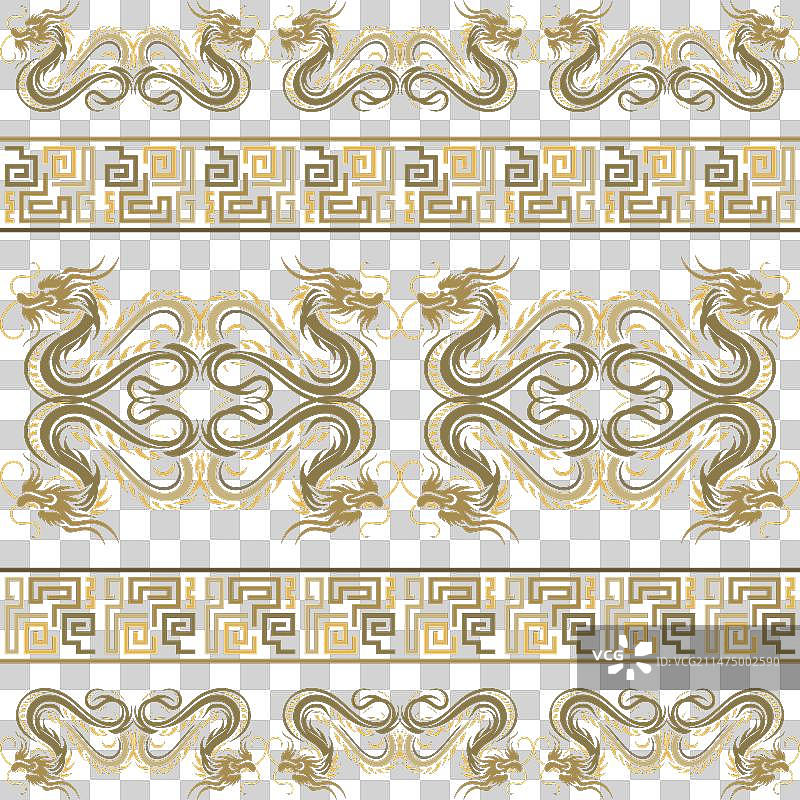 中式传统金色装饰边框图片素材