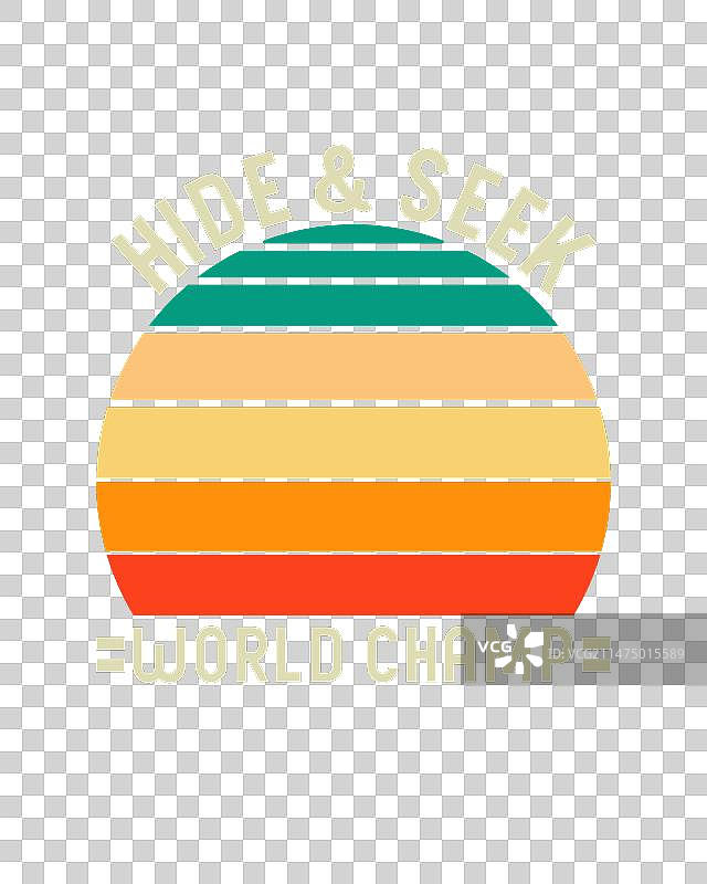 躲猫猫世界冠军T恤设计图片素材