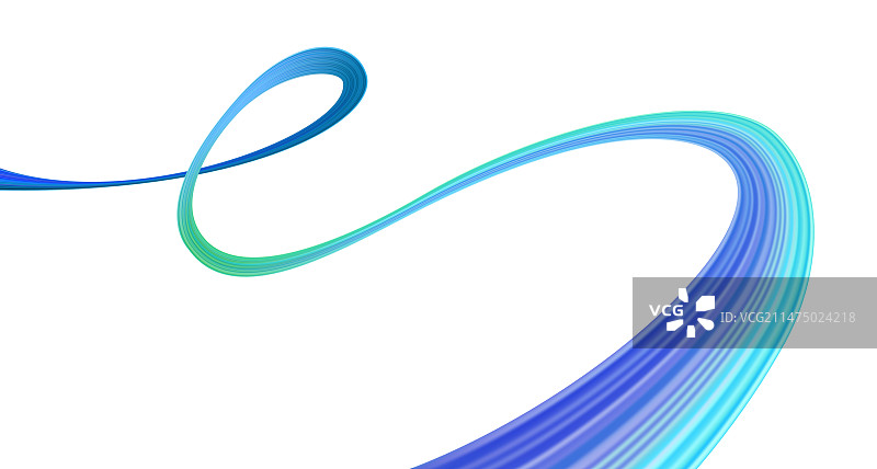 三维笔触渐变纹理笔刷图片素材