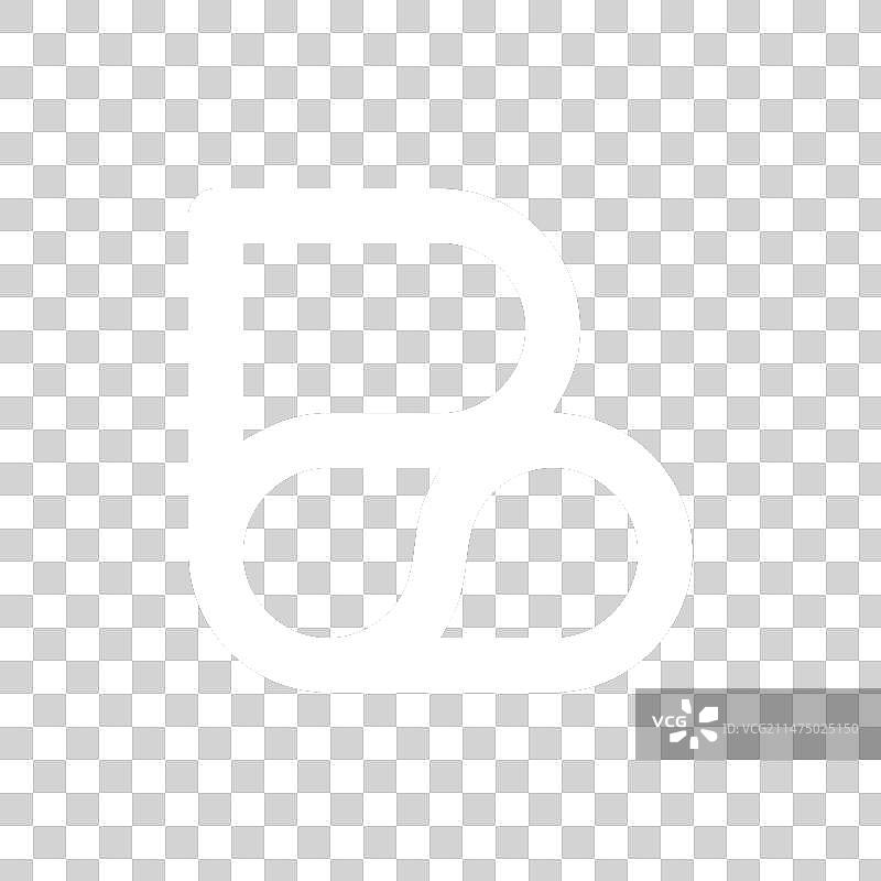字母B无限循环现代互联标志图片素材