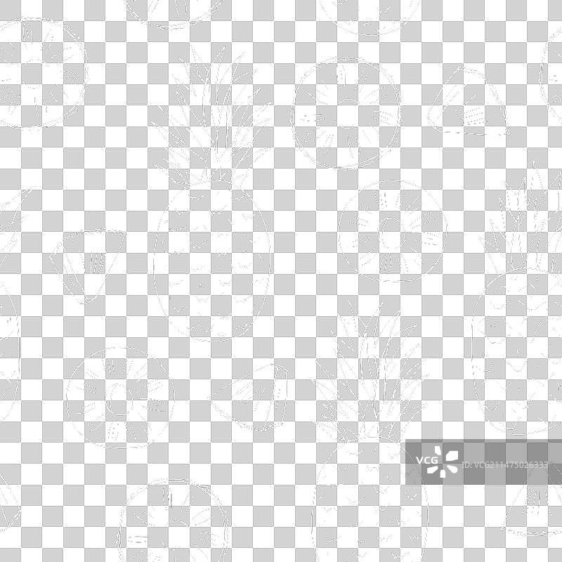手绘涂鸦菠萝无缝图案图片素材