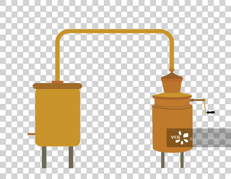 蒸馏饮料的蒸馏器图片素材