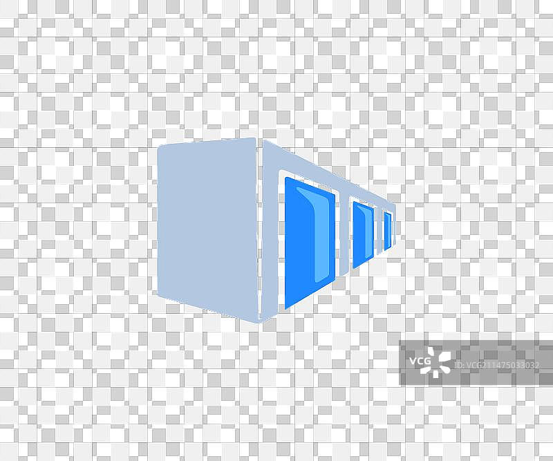 自助仓储单元车库和门图形设计图片素材