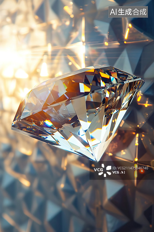 【AI数字艺术】照明装饰的低角度视图图片素材