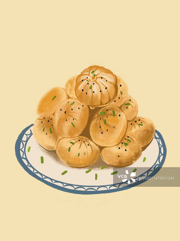 生煎包图片素材