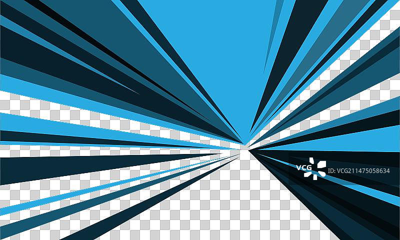 抽象蓝黑色缩放速度几何设计图片素材