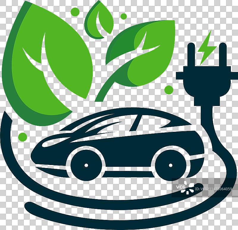 电动汽车Logo模板图片素材
