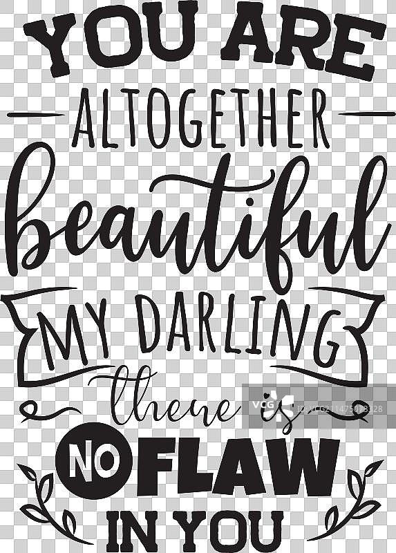 你是如此美丽，我的爱人图片素材